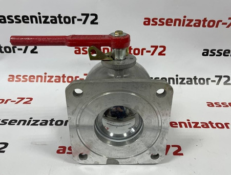 Лючок приемный (кран шаровый 100 мм.) для вакуумных машин купить — цена