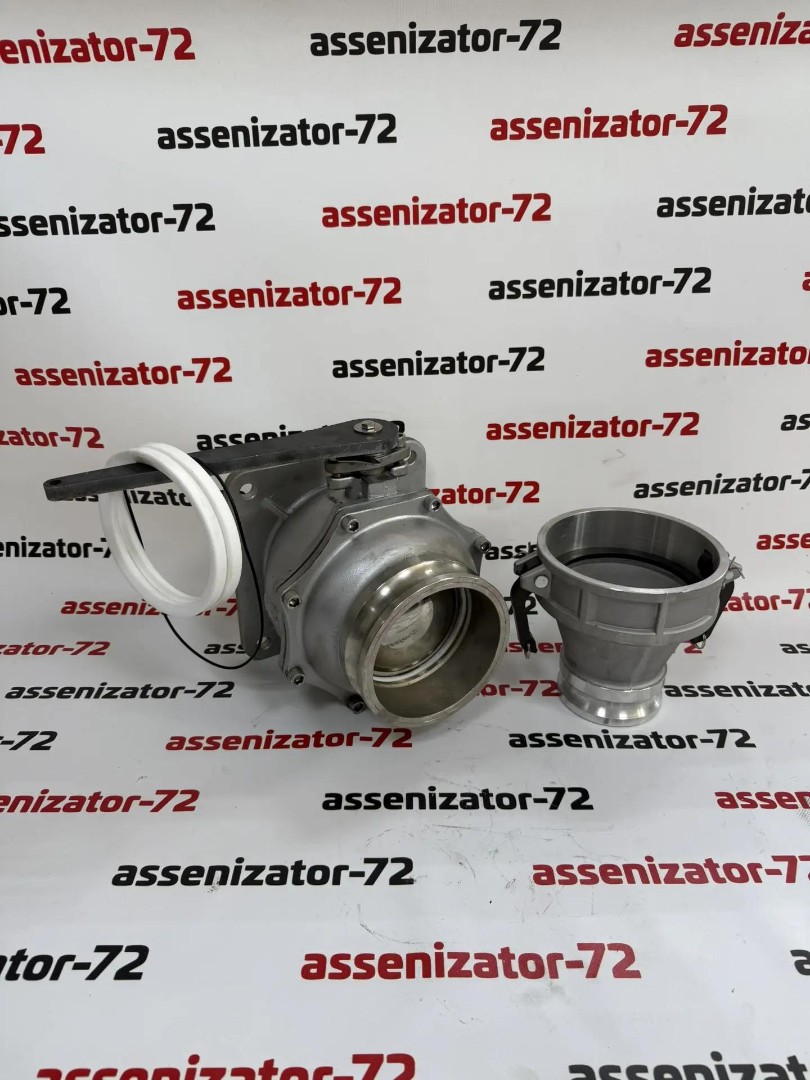 Кран шаровый DN 150 для ассенизатора