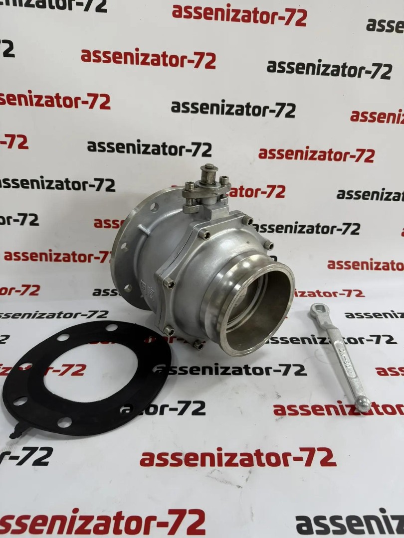 Кран шаровый DN 150 (круглый фланец)